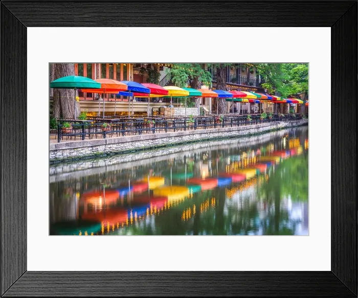 Framed Print : San Antonio, Texas, USA on the River Walk Framed Print : San Antonio, Texas, USA on the River Walk