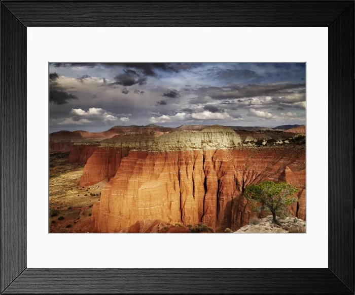 Framed Print : Cathedral Valley, Capitol Reef national park, Utah, USA Framed Print : Cathedral Valley, Capitol Reef national park, Utah, USA