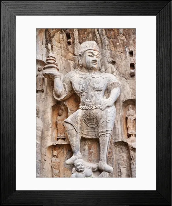 Framed Print : Longmen Grottoes, Luoyang, China Framed Print : Longmen Grottoes, Luoyang, China