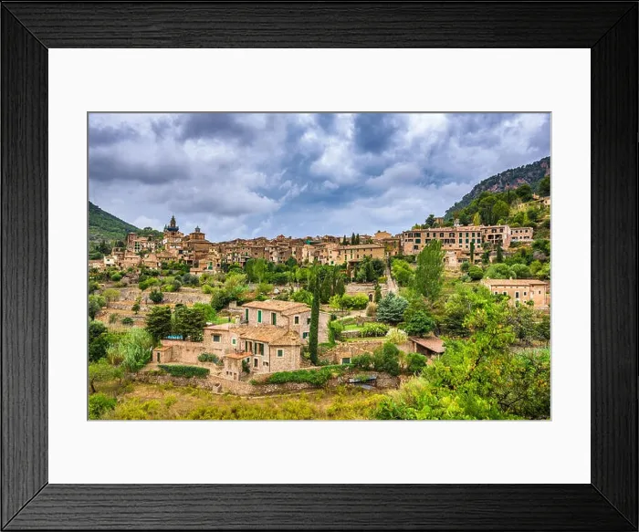 Framed Print : Valldemossa, Mallorca, Spain village Framed Print : Valldemossa, Mallorca, Spain village