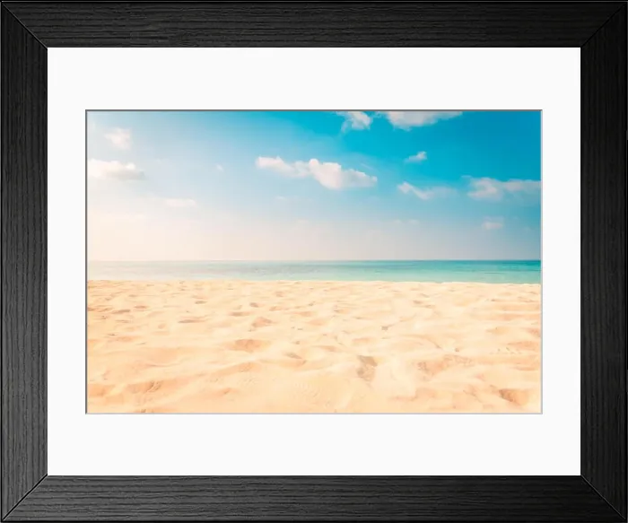 Framed Print : Vacation holidays background wallpaper, two beach lounge chairs under tent on beach. Tropical Holiday Banner Framed Print : Vacation holidays background wallpaper, two beach lounge chairs under tent on beach. Tropical Holiday Banner