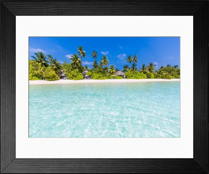 Framed Print : Beautiful beach landscape. Summer holiday and vacation concept. Inspirational tropical beach. Beach background banner Framed Print : Beautiful beach landscape. Summer holiday and vacation concept. Inspirational tropical beach. Beach background banner