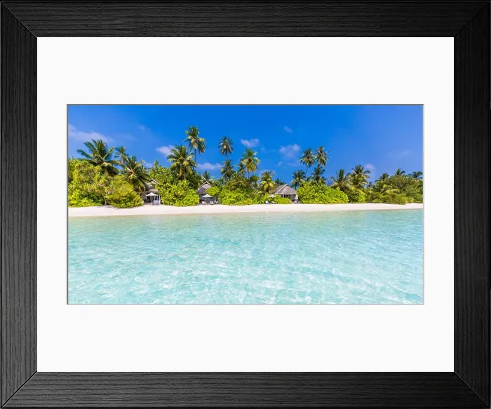 Framed Print : Beautiful beach landscape. Summer holiday and vacation concept. Inspirational tropical beach. Beach background banner Framed Print : Beautiful beach landscape. Summer holiday and vacation concept. Inspirational tropical beach. Beach background banner