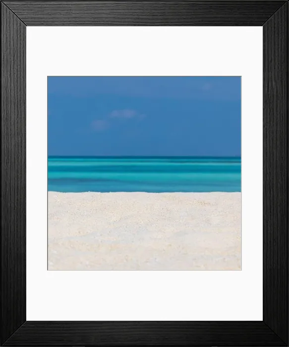 Framed Print : Minimal beach view, sea sand sky as relaxing summer scenery. Peaceful tropical beach landscape view. Clouds on blue sky, tranquil beach nature concept Framed Print : Minimal beach view, sea sand sky as relaxing summer scenery. Peaceful tropical beach landscape view. Clouds on blue sky, tranquil beach nature concept