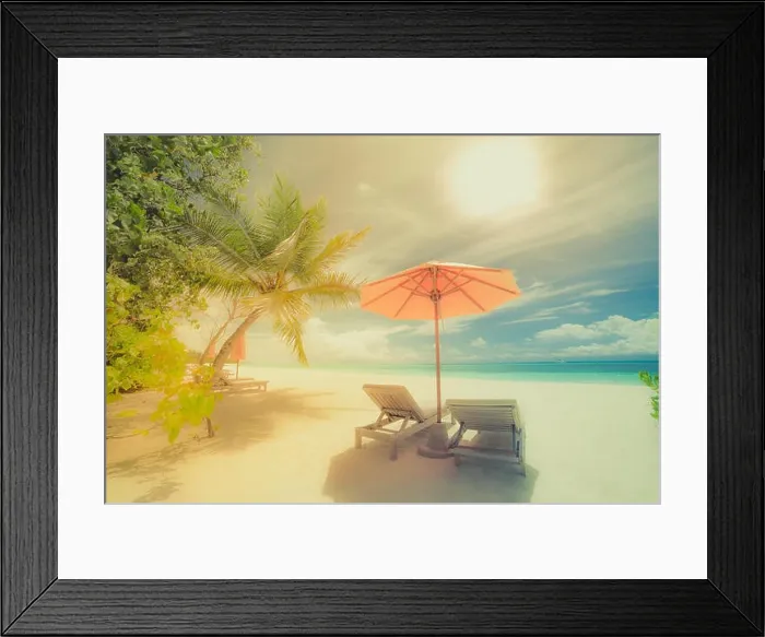 Framed Print : Beautiful beach landscape. Summer holiday and vacation concept. Inspirational tropical beach. Beach background banner Framed Print : Beautiful beach landscape. Summer holiday and vacation concept. Inspirational tropical beach. Beach background banner