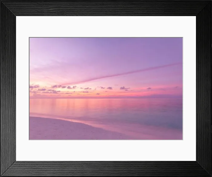 Framed Print : Calm sea with sunset sky and sun through the clouds over. Meditation ocean and sky background. Tranquil seascape. Horizon over the water Framed Print : Calm sea with sunset sky and sun through the clouds over. Meditation ocean and sky background. Tranquil seascape. Horizon over the water