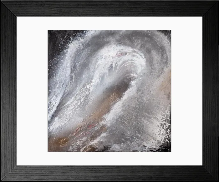 Framed Print : Abstract painting with a strict grey background. Natural luxury abstract fluid, liquid art painting. Tender, modern futuristic, dynamic and dreamy Framed Print : Abstract painting with a strict grey background. Natural luxury abstract fluid, liquid art painting. Tender, modern futuristic, dynamic and dreamy