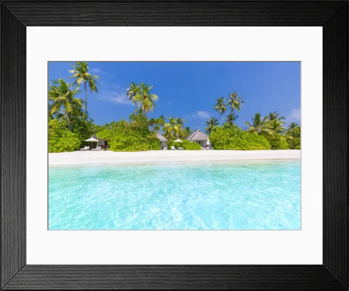 Framed Print : Beautiful beach landscape. Summer holiday and vacation concept. Inspirational tropical beach. Beach background banner Framed Print : Beautiful beach landscape. Summer holiday and vacation concept. Inspirational tropical beach. Beach background banner