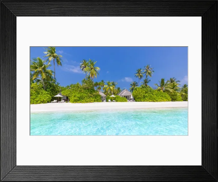 Framed Print : Beautiful beach landscape. Summer holiday and vacation concept. Inspirational tropical beach. Beach background banner Framed Print : Beautiful beach landscape. Summer holiday and vacation concept. Inspirational tropical beach. Beach background banner