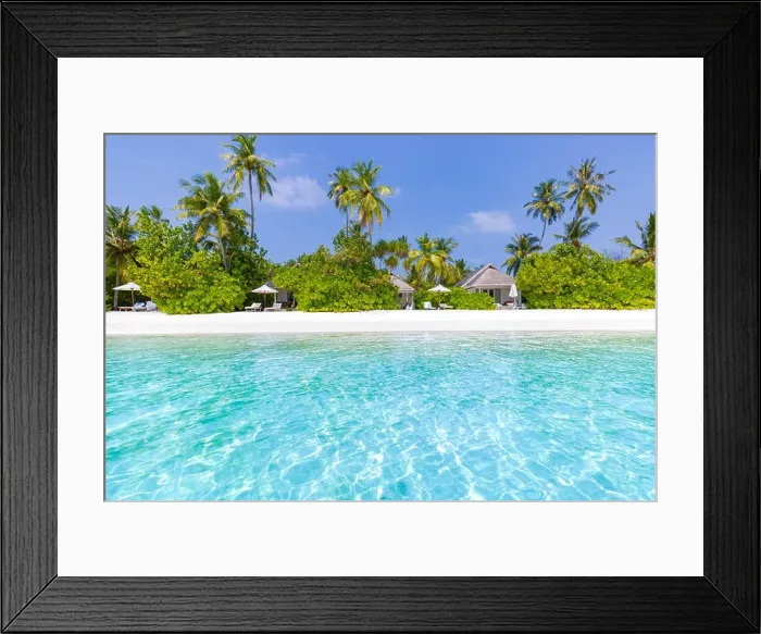Framed Print : Beautiful beach landscape. Summer holiday and vacation concept. Inspirational tropical beach. Beach background banner Framed Print : Beautiful beach landscape. Summer holiday and vacation concept. Inspirational tropical beach. Beach background banner