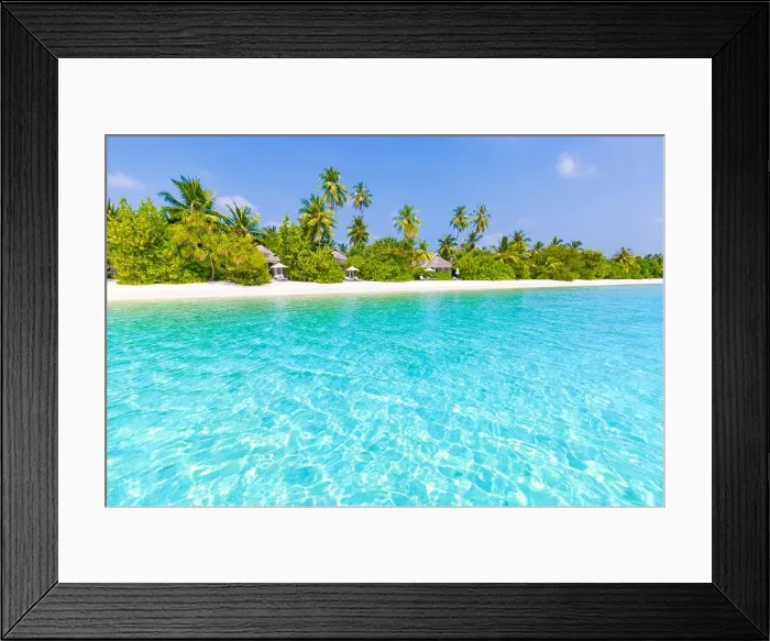 Framed Print : Beautiful beach landscape. Summer holiday and vacation concept. Inspirational tropical beach. Beach background banner Framed Print : Beautiful beach landscape. Summer holiday and vacation concept. Inspirational tropical beach. Beach background banner
