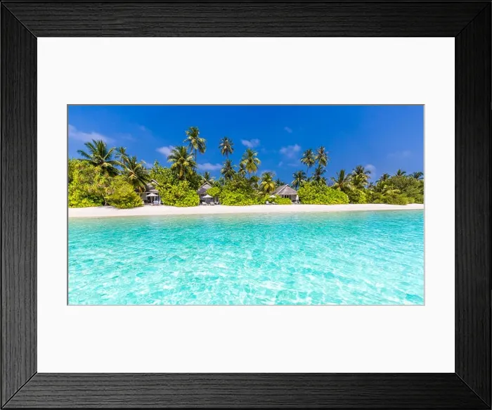 Framed Print : Beautiful beach landscape. Summer holiday and vacation concept. Inspirational tropical beach. Beach background banner Framed Print : Beautiful beach landscape. Summer holiday and vacation concept. Inspirational tropical beach. Beach background banner