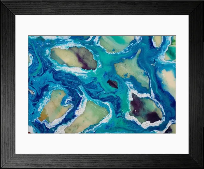 Framed Print : Abstract painting background, creative blue artwork. Hand drawn oil painting. Abstract art background. Oil painting on canvas. Color texture. Fragment Framed Print : Abstract painting background, creative blue artwork. Hand drawn oil painting. Abstract art background. Oil painting on canvas. Color texture. Fragment