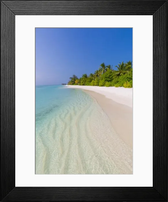 Framed Print : Luxury summer vacation and holiday concept background. Summer beach nature and tropical island banner Framed Print : Luxury summer vacation and holiday concept background. Summer beach nature and tropical island banner