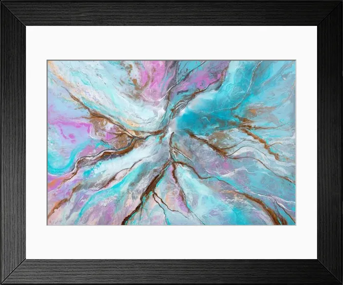 Framed Print : Beautiful light blue painting background Framed Print : Beautiful light blue painting background