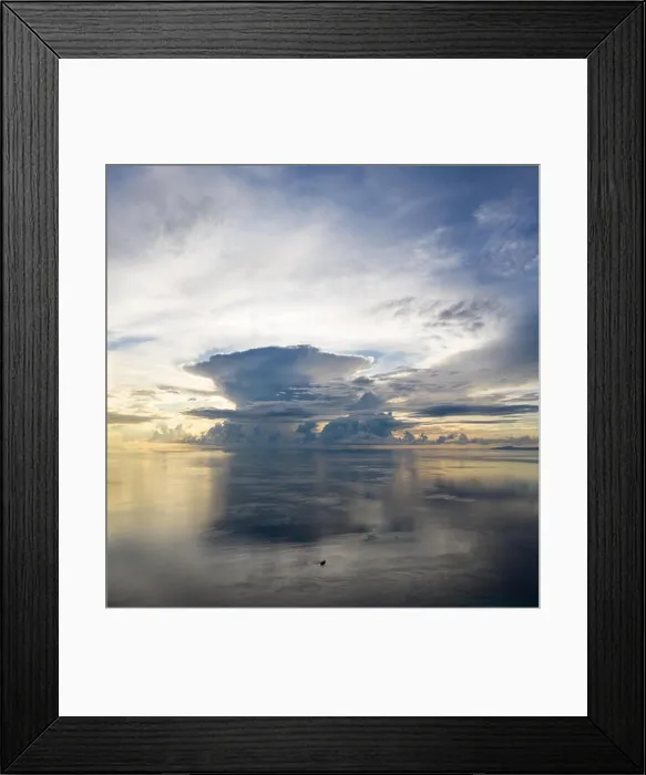 Framed Print : Limestone islands, surrounded by coral reefs, lie scattered throughout the Raja Ampat seascape. This region is known for its marine biodiversity Framed Print : Limestone islands, surrounded by coral reefs, lie scattered throughout the Raja Ampat seascape. This region is known for its marine biodiversity