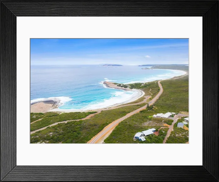 Framed Print : Aerial View of Great Ocean Road in Victoria, Australia Framed Print : Aerial View of Great Ocean Road in Victoria, Australia