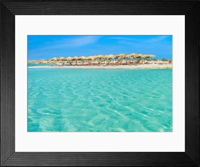 Framed Print : Elafonissi Beach, Crete Island, Greece Framed Print : Elafonissi Beach, Crete Island, Greece