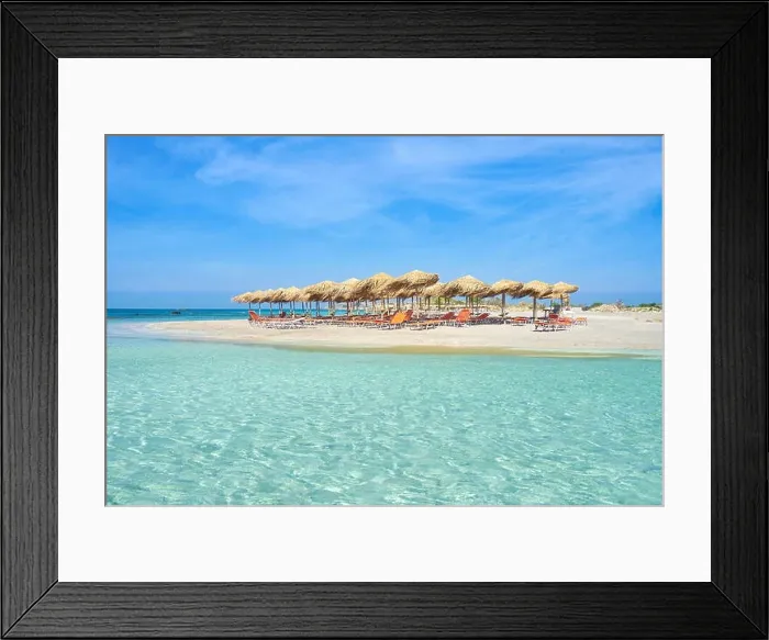 Framed Print : Elafonissi Beach, Crete Island, Greece Framed Print : Elafonissi Beach, Crete Island, Greece