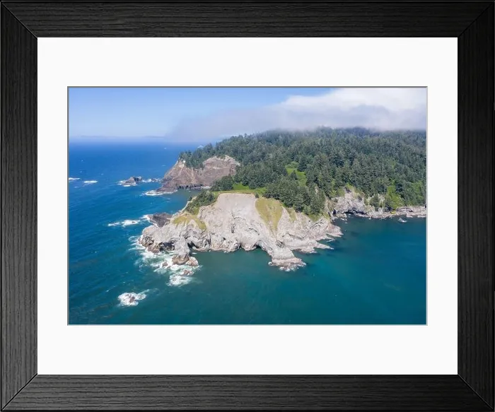 Framed Print : The cold water of the Pacific Ocean meets the rugged yet beautiful coastline of Oregon just north of the town of Manzanita Framed Print : The cold water of the Pacific Ocean meets the rugged yet beautiful coastline of Oregon just north of the town of Manzanita