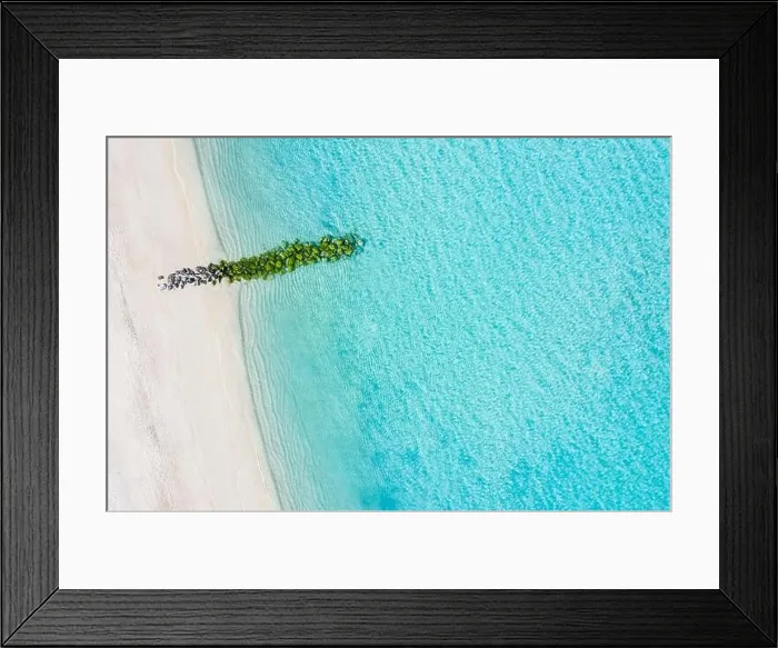 Framed Print : Sea aerial view, Top view, amazing nature background. The color of the water and beautifully bright. Azure beach with rocky mountains and clear water Framed Print : Sea aerial view, Top view, amazing nature background. The color of the water and beautifully bright. Azure beach with rocky mountains and clear water