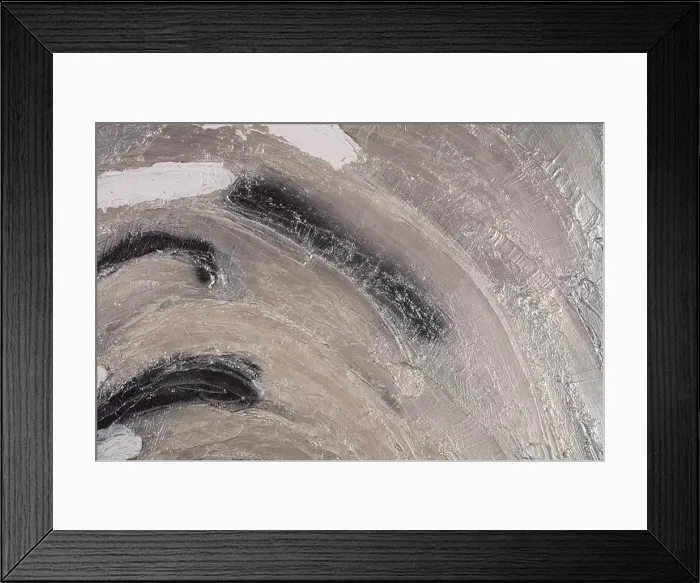 Framed Print : Painting background in a stylish grey color Framed Print : Painting background in a stylish grey color
