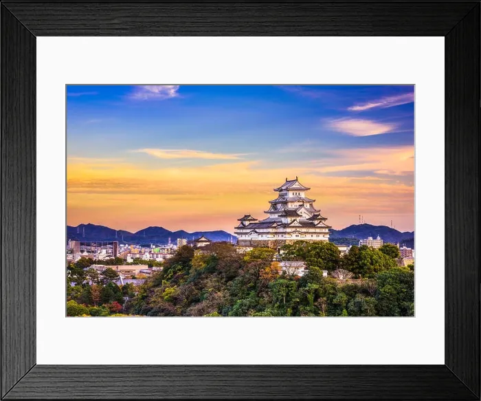 Framed Print : Himeji, Japan at Himeji Castle Framed Print : Himeji, Japan at Himeji Castle