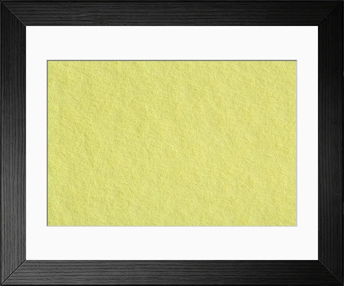 Framed Print : Soft yellow paper texture