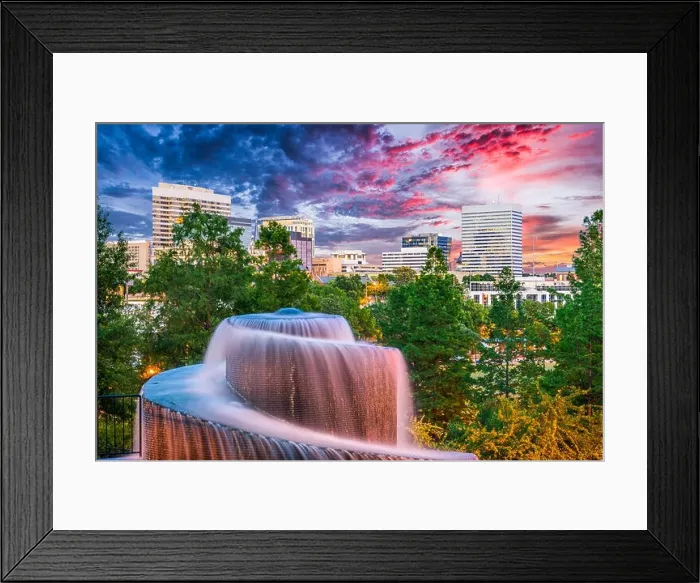 Framed Print : Columbia, South Carolina, USA Framed Print : Columbia, South Carolina, USA