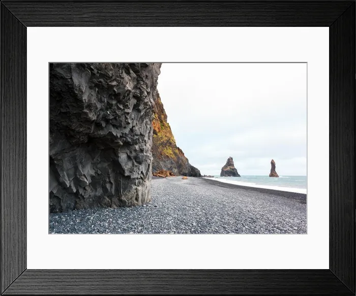 Framed Print : Basalt rock formations Troll toes Framed Print : Basalt rock formations Troll toes