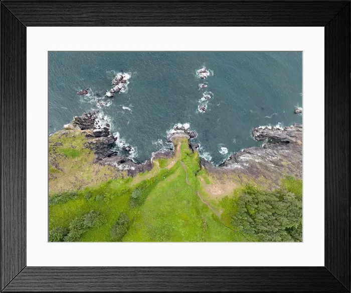 Framed Print : The scenic Northern Oregon shoreline, not far west of Portland, is continually eroded by the Pacific Ocean. This is an incredibly beautiful region Framed Print : The scenic Northern Oregon shoreline, not far west of Portland, is continually eroded by the Pacific Ocean. This is an incredibly beautiful region