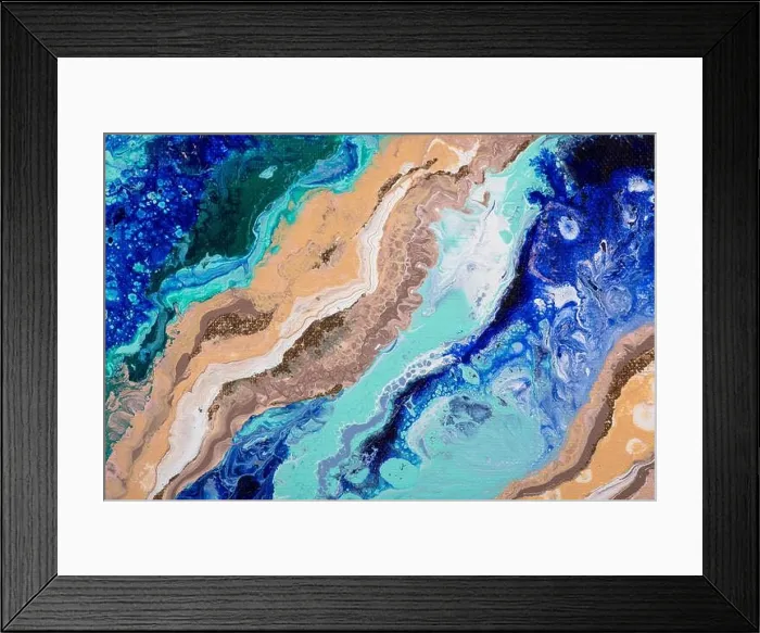Framed Print : Abstract painting background with a perfect contrast surface Framed Print : Abstract painting background with a perfect contrast surface