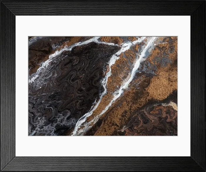 Framed Print : Awesome painting in a dark color, new creative work Framed Print : Awesome painting in a dark color, new creative work