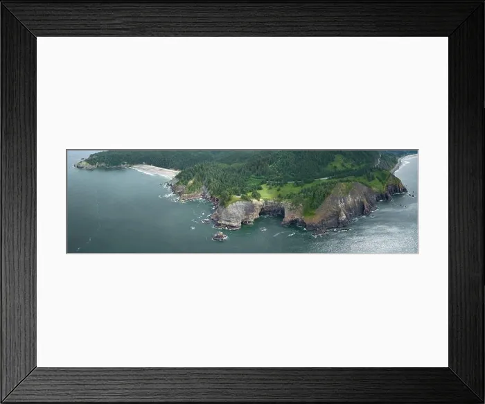 Framed Print : The scenic Northern Oregon shoreline, not far west of Portland, is continually eroded by the Pacific Ocean. This is an incredibly beautiful region Framed Print : The scenic Northern Oregon shoreline, not far west of Portland, is continually eroded by the Pacific Ocean. This is an incredibly beautiful region