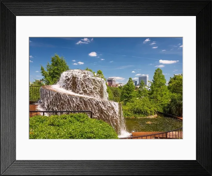 Framed Print : Columbia, South Carolina, USA at Finlay Park Fountain Framed Print : Columbia, South Carolina, USA at Finlay Park Fountain