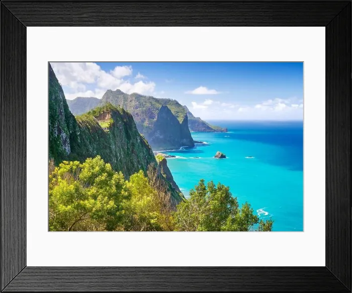 Framed Print : North Coast of Madeira Island, Portugal Framed Print : North Coast of Madeira Island, Portugal