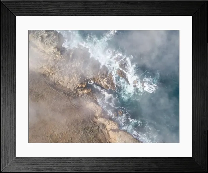 Framed Print : The cold water of the Pacific Ocean washes onto the coast of Sonoma in Northern California. This coastal part of the U.S. is incredibly beautiful Framed Print : The cold water of the Pacific Ocean washes onto the coast of Sonoma in Northern California. This coastal part of the U.S. is incredibly beautiful
