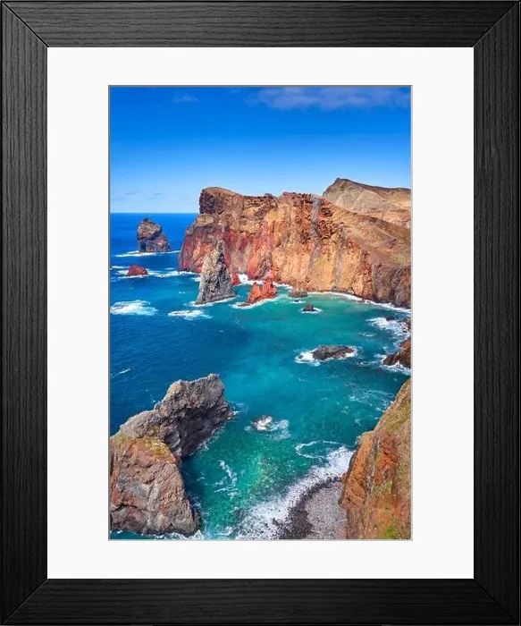 Framed Print : Ponta Sao Lourenco peninsula, Madeira Island, Portugal