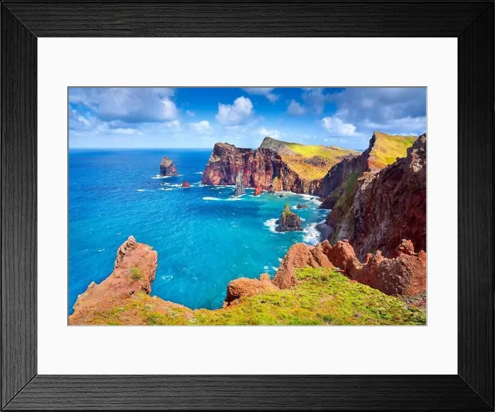 Framed Print : Ponta Sao Lourenco peninsula, Madeira Island, Portugal