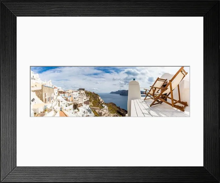 Framed Print : View of Oia the most beautiful village of Santorini island in Greece during summer. Greek landscape, adventure summer holiday Framed Print : View of Oia the most beautiful village of Santorini island in Greece during summer. Greek landscape, adventure summer holiday