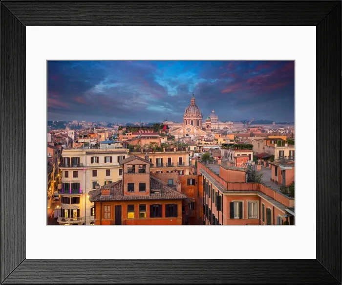 Framed Print : Rome. Cityscape image of Rome, Italy during sunrise Framed Print : Rome. Cityscape image of Rome, Italy during sunrise