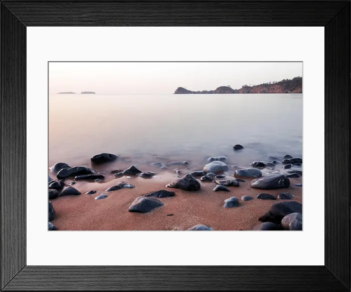 Framed Print : Amazing Mediterranean seascape in Turkey. Landscape photography Framed Print : Amazing Mediterranean seascape in Turkey. Landscape photography