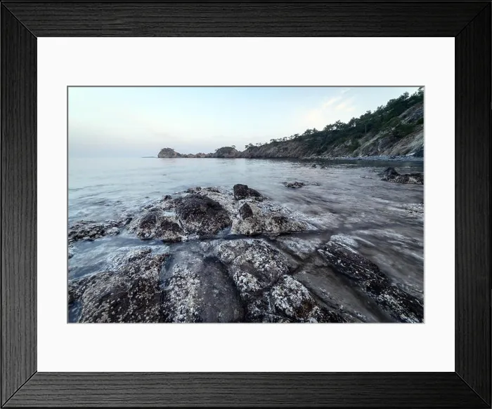 Framed Print : Amazing Mediterranean seascape in Turkey. Landscape photography Framed Print : Amazing Mediterranean seascape in Turkey. Landscape photography