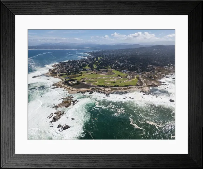 Framed Print : Powerful swells from the Pacific Ocean wash against the scenic coastline of the Monterey peninsula in California Framed Print : Powerful swells from the Pacific Ocean wash against the scenic coastline of the Monterey peninsula in California