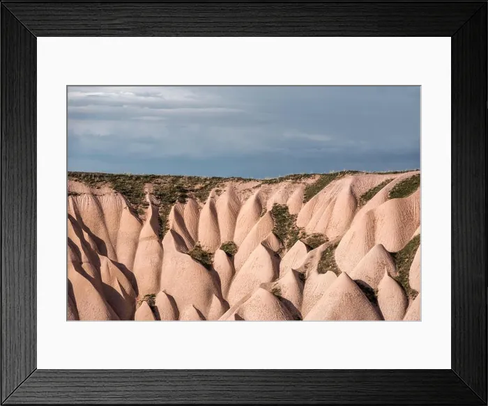 Framed Print : Amazing hills in Cappadocia mountains, Turkey. Landscape photography Framed Print : Amazing hills in Cappadocia mountains, Turkey. Landscape photography