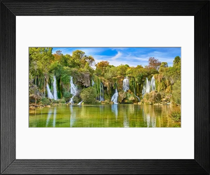 Framed Print : Kravica waterfalls, Bosnia and Hercegovina Framed Print : Kravica waterfalls, Bosnia and Hercegovina
