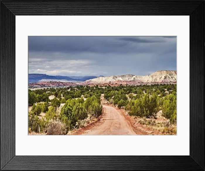 Framed Print : Cottonwood Canyon Road is a cross-country route through Grand Staircase-Escalante National Monument, Utah, USA Framed Print : Cottonwood Canyon Road is a cross-country route through Grand Staircase-Escalante National Monument, Utah, USA