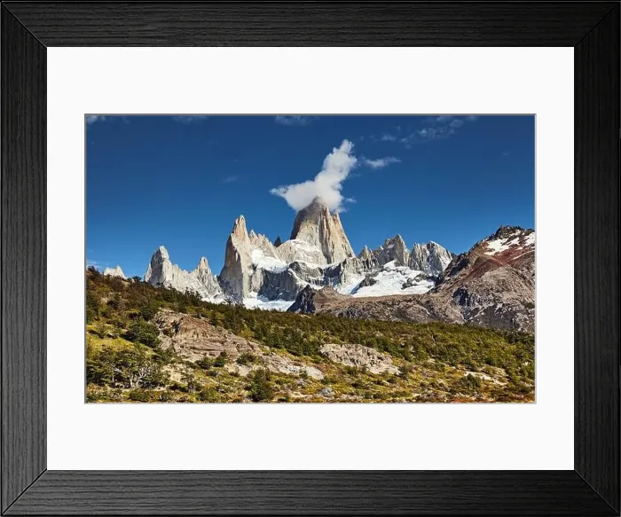 Framed Print : Mount Fitz Roy, Patagonia, Argentina Framed Print : Mount Fitz Roy, Patagonia, Argentina