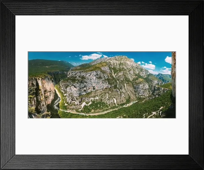 Framed Print : Verdon, France. Landscape of the Gorges Du Verdon in south-eastern France. Provence-Alpes-Cote d'Azur Framed Print : Verdon, France. Landscape of the Gorges Du Verdon in south-eastern France. Provence-Alpes-Cote d'Azur