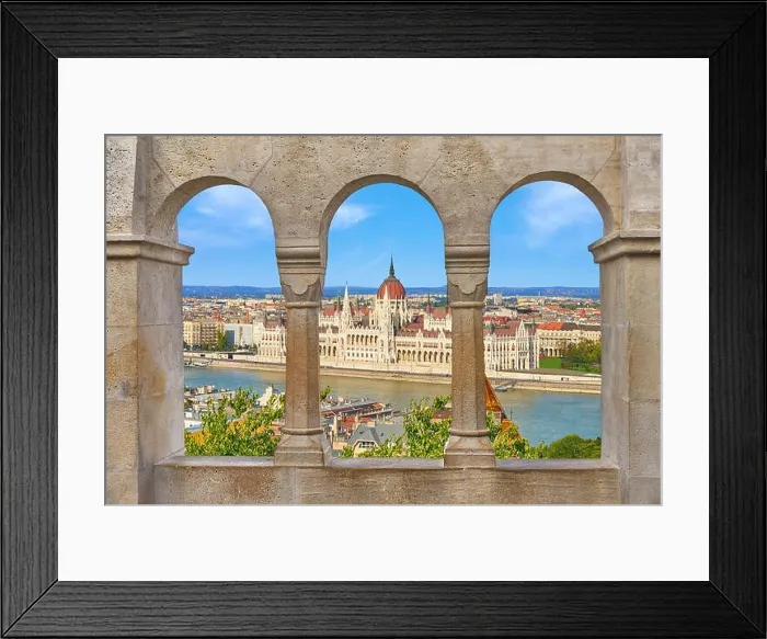 Framed Print : Hungarian Parliament building, Budapest, Hungary Framed Print : Hungarian Parliament building, Budapest, Hungary